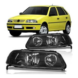 Par Farol Gol Parati G3 99 00 01 02 03 04 Saveiro Masc Negra