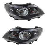 Par Farol Gol Voyage Saveiro G5 Negro 2009 2010 2011 2012