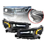 Par Farol Hilux Full Led Modelo Gr s E Conquest 2024 Cinza