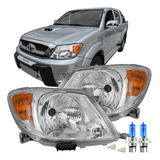 Par Farol Hilux Srv Sr Std 2005 06 2007 À 2011 Âmbar Lâmp 