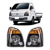 Par Farol Hyundai Hr 2019 2020 Manual Mascara Negra