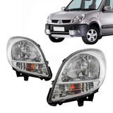 Par Farol Kangoo 08 09 10 11 12 13 14 15 2016 2017 Cromado