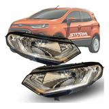 Par Farol Lanterna Dianteira Ford Ecosport Ano 2013 A 2017
