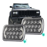 Par Farol Led 85w 5x7 7x6 Pol Cherokee Xj Sport Wrangler Yj