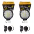 Par Farol Led Milha Redondo 10 30v 48w Carro 6000k Grosso