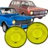 Par Farol Lente Amarela Ford Corcel 1970 71 A 1977 C/vigia