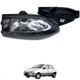 Par Farol Mascara Negra Fiat Palio Siena 96 99 Strada 00 02