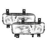 Par Farol Mb Atego 2006 2012 Lente Vidro C Auxiliar Neblina