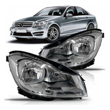 Par Farol Mercedes C180 C200 Ano 2012 2013 2014