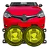 Par Farol Milha Amarelo Renault Clio 2013 2014 2015 Vidro