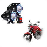 Par Farol Milha Angel Eye U7 Mini Azul Cg 160 Titan Se 2022