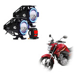 Par Farol Milha Angel Eye U7 Mini Azul Cg 160 Titan Se 2022
