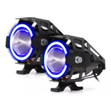 Par Farol Milha Angel Eye U7 Mini Azul Crf 150f 2014 2015