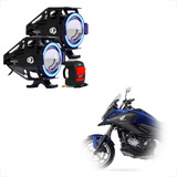 Par Farol Milha Angel Eye U7 Moto Nc 750x Abs 2019 2020 2021