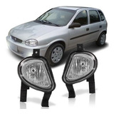 Par Farol Milha Auxiliar Corsa Hatch