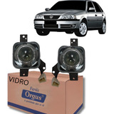 Par Farol Milha Auxiliar Gol Parati Saveiro G3 Vidro Orgus