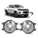 Par Farol Milha Auxiliar Hilux Ano 2016 2017 2018 19 Srv Srx