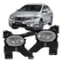 Par Farol Milha Auxiliar Para Honda City 2009 2010 11 À 2014