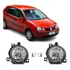 Par Farol Milha Auxiliar Polo 2003 A 2006 C/ Lâmpadas