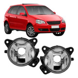 Par Farol Milha Auxiliar Polo Hatch Sedan 2007 2008 À 2012