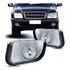 Par Farol Milha Auxiliar S10 2001 A 2011 Blazer Pitbull Novo