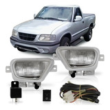 Par Farol Milha Auxiliar S10 Blazer 1999 A 2000 Lente Vidro