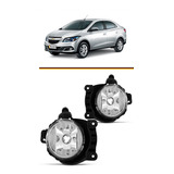 Par Farol Milha Chevrolet Prisma 2012 2019 Modelo Original
