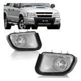 Par Farol Milha Chevrolet S10 2001 2002 2003 2004 2005 2006 2007 2008 2009 2010 Lente De Vidro