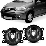 Par Farol Milha Citroen C3 2008 2009 2010 2011 2012 Vidro