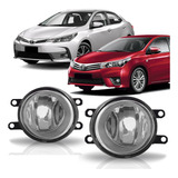 Par Farol Milha Corolla 2015 A 2019 Reforçado Lente Vidro