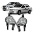 Par Farol Milha Corsa Pickup Hatch 99 00 01 2000 2001 2002  