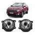Par Farol Milha Fiat Toro 2016 17 Até 2019 Auxiliar Neblina