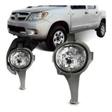 Par Farol Milha Hilux 2005 2006 2007 2008 Srv Novo Auxiliar