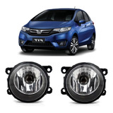 Par Farol Milha Honda New Fit 2014 15 2016 Auxiliar Neblina