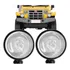 Par Farol Milha Jeep 4x4 Troller Cherokee Willys Rural F75