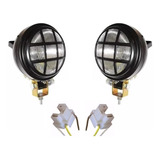 Par Farol Milha Jepp Off Road Grade C Manejo Conector H4