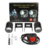 Par Farol Milha Moto Olho De Peixe Branco amarelo P Neblina
