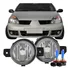 Par Farol Milha Neblina C/ Lâmpada Renault Clio 2003 04 À 12