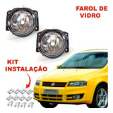 Par Farol Milha Neblina Fiat Stilo 2002 2011 Modelo Original