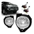 Par Farol Milha Neblina Hilux 2009 2010 2011 + Halógena