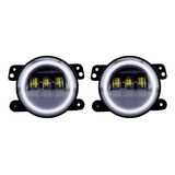 Par Farol Milha neblina Led Pajero Tr4 Seta Angel Eyes