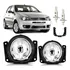 Par Farol Milha Palio G2 2001 Até 2007 Com Suporte + Lâmpada