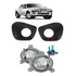 Par Farol Milha Ranger 2009 2010 2011 2012 Com Grade Moldura