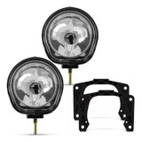 Par Farol Milha Vidro Farolete Auxiliar Fiat Universal H1