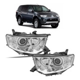 Par Farol Pajero Dakar 2009 2010 2011 2012 2013 2014 Cromado