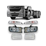 Par Farol Par Lanterna Seta Par Grade Protetora Mb Axor