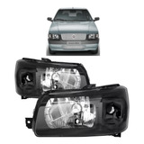 Par Farol Uno Fiorino Fire 05 06 07 08 09 A 13 Mascara Negra