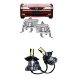 Par Farol Vectra 97 98 99 Milha Auxiliar Lente Vidro Led