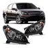 Par Farol Vectra Sedan 2006 A 2008 Masc Negra Canhao Cromado