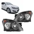 Par Farol Vectra Sedan Hatch 2009 2010 2011 Mascara Negra